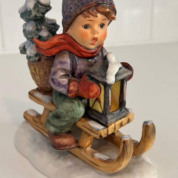 MJHummel Goebel Ride Into Christmas (1971) signed 1984 WGermany - Picture 6 of 9